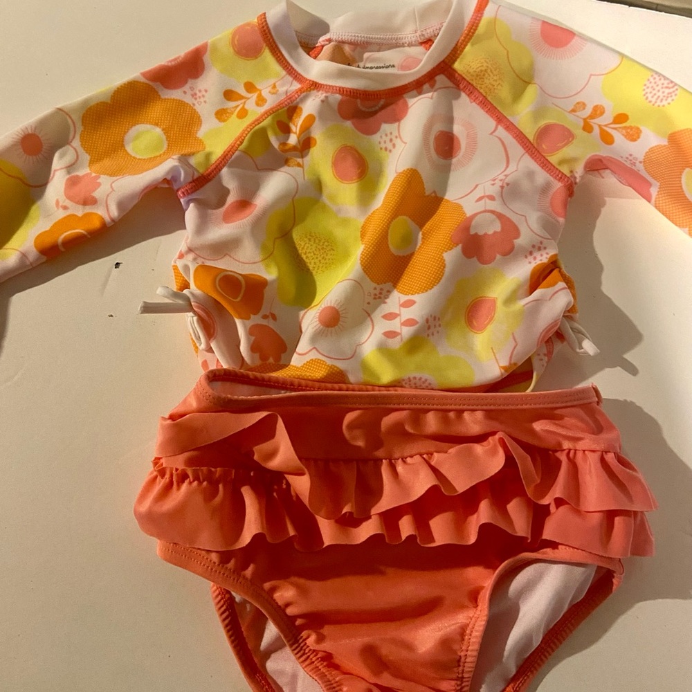 First Impressions baby girl swimsuit 12 months